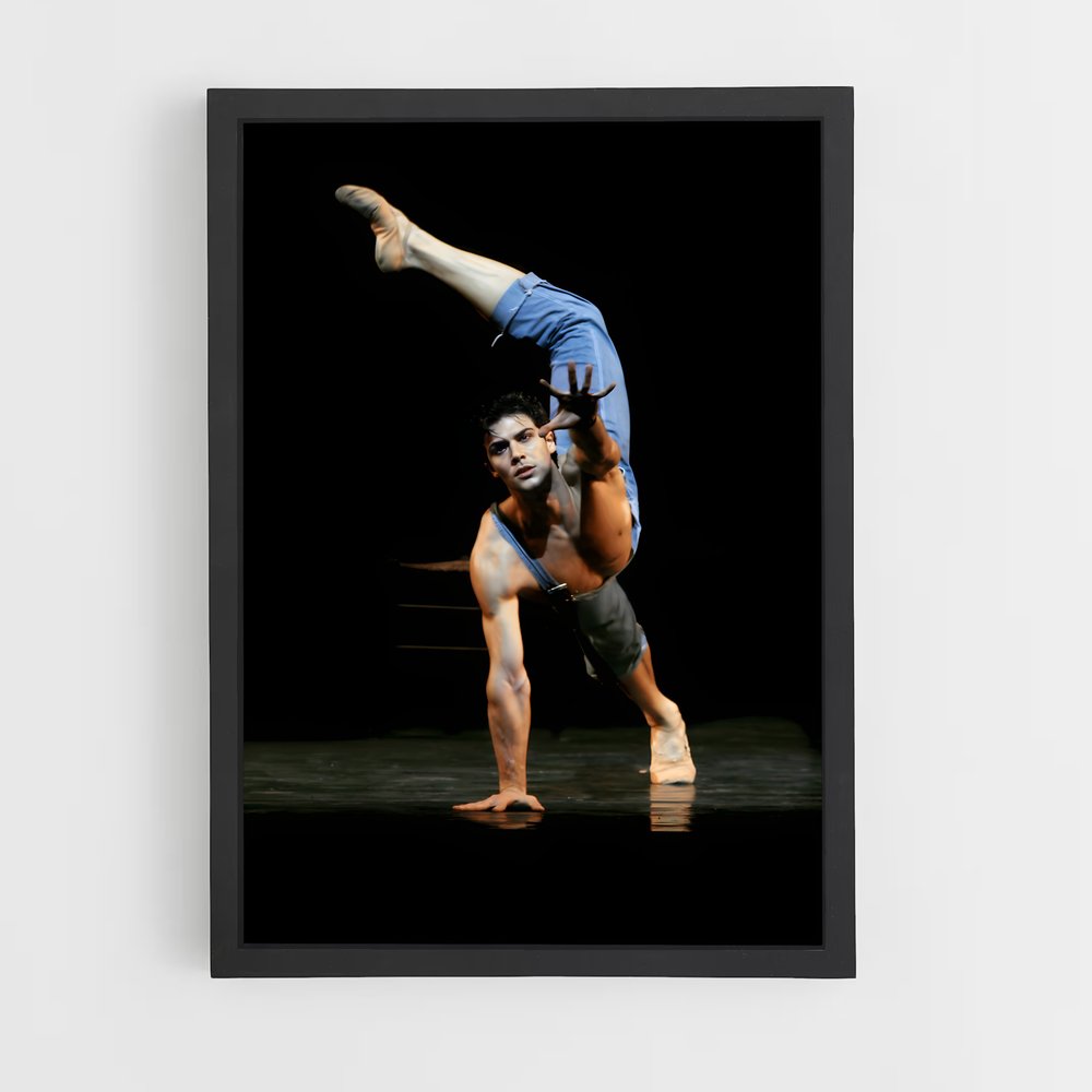 Poster Roberto de bolle – affiche Danse (vue 2)